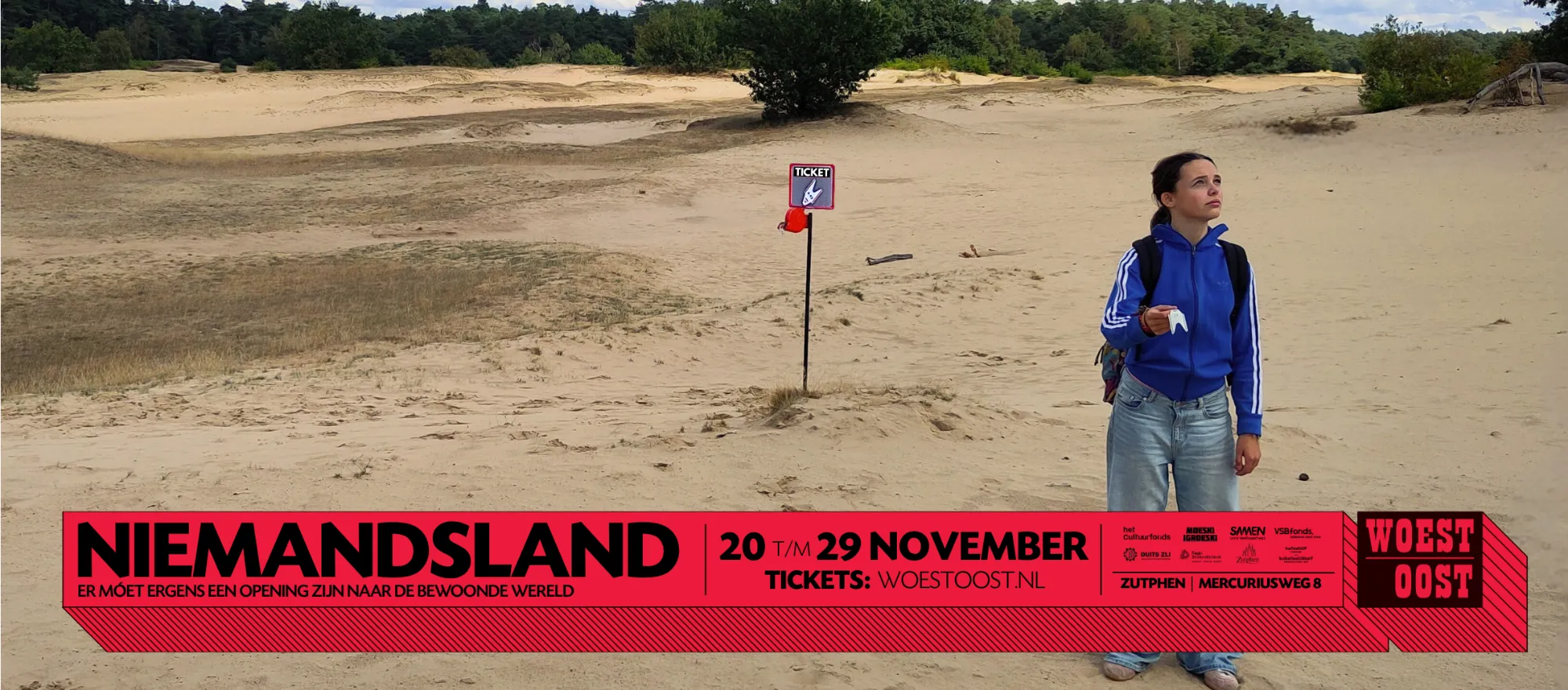 Samenwerking Theater Hanzehof en Woest Oost komt tot leven met ‘Niemandsland’ 
